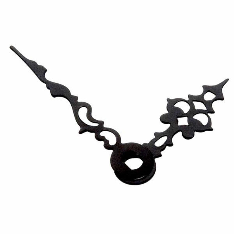 Hands, Black, Serpentine Style - Time Ring 3-5/8" - 3-3/4"